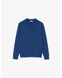 Sandro - Crewneck Fine-Knit Jumper - Lyst