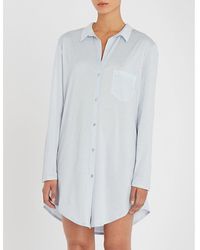 Hanro - Glow Deluxe Cotton Nightshirt - Lyst