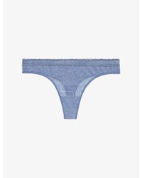 Simone Perele - Comete Stretch-Lace Tanga Briefs - Lyst