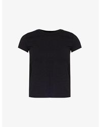 Rick Owens - Short-sleeved Slim-fit Cotton-jersey T-shirt - Lyst