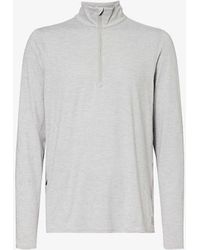 Vuori - Ease Half-zip Relaxed-fit Stretch-woven Sweatshirt Xx - Lyst