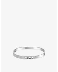 Messika - Move Noa 18Ct- And 0.90Ct Pavé-Diamond Bangle - Lyst