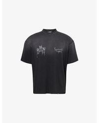 Represent - Hand Drawn Dogs Print T-Shirt - Lyst