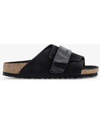 Birkenstock - Kyoto Adjustable-strap Leather Sandals - Lyst