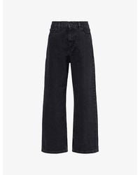 Carhartt - Brandon Wide-Leg Denim Jeans - Lyst