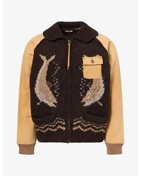 KHOKI - Cowichan Combination Wool Jacket - Lyst