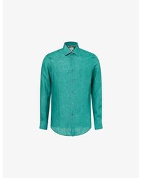 Paul Smith - Tailored-Fit Long-Sleeve Linen Shirt - Lyst