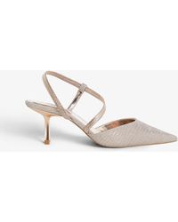 Dune - Colombia Pointed-toe Woven Courts - Lyst
