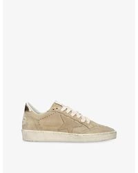 Golden Goose - Ballstar 2 Exclusive Suede Trainers - Lyst