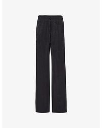 Cole Buxton - Relaxed-fit Straight-leg High-rise Woven Trousers - Lyst