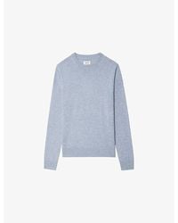Zadig & Voltaire - Heart Patch Wool And Cashmere-Blend Jumper - Lyst