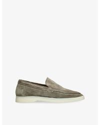 Aurélien - Yacht Suede Loafers - Lyst