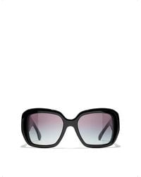 Chanel - Ch5512 Square-frame Acetate Sunglasses - Lyst