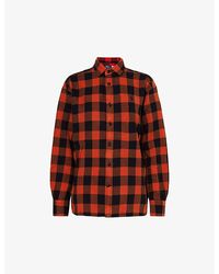 Polo Ralph Lauren - Check-pattern Flannel Wool Shirt - Lyst
