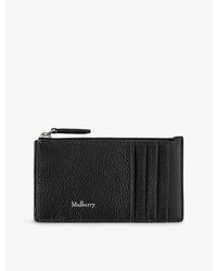 Mulberry - Continental Zipped Long Leather Card Holder - Lyst