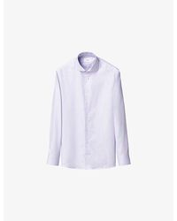 Eton - Signature Solid Oxford Contemporary-Fit Cotton Shirt - Lyst