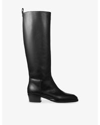 Jimmy Choo - Mave 45 Leather Knee-High Boots - Lyst
