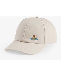 Vivienne Westwood - Brand-embroidered Cotton-canvas Baseball Cap - Lyst