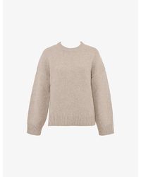 House Of Cb - Bear Oversized Wool Jumper - Lyst