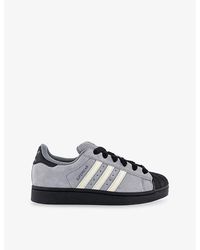 adidas - Superstar Ii Suede Trainers - Lyst