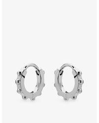 Shaun Leane - Spur Mini Sterling- Hoop Earrings - Lyst