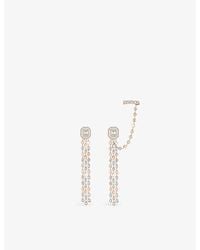 Messika - D-Vibes Multi-Row And Diamond Earrings - Lyst