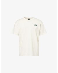 The North Face - Earth Relax Logo-Print Cotton T-Shirt - Lyst
