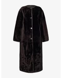Arma - Rilana Isabella Leather Shearling Jacket - Lyst
