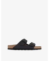 Birkenstock - Arizona Double-Strap Leather Sandals - Lyst