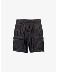 Prada - Re Nylon Patch-Pocket Swim Shorts - Lyst