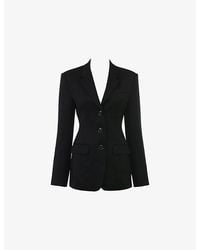 House Of Cb - Luella Tailored Stretch-Woven Blazer - Lyst