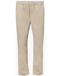 7 For All Mankind - jogger Chino Luxe Performance Straight-leg Stretch-cotton Blend Trousers - Lyst
