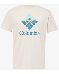 Columbia - Rapid Ridge Graphic-print Organic-cotton Jersey T-shirt - Lyst