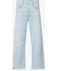 Agolde - Ren Wide-leg High-rise Recycled Jeans - Lyst