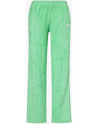 Sporty & Rich - X Prince Brand-embroidered Cotton-jersey jogging Bottoms - Lyst
