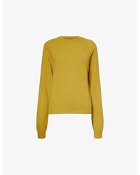 Frenckenberger - Round-neck Brushed-texture Cashmere Knitted Jumper - Lyst