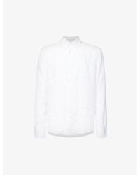 Derek Rose - Monaco Regular-fit Linen Shirt - Lyst