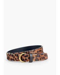 Isabel Marant - Luno-Print Leather Belt - Lyst