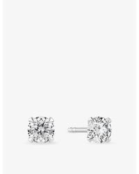 Sif Jakobs - Venice Solitaire 14Ct And 0.22Ct Lab Grown Diamond Earrings - Lyst