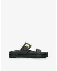 Steve Madden - Take Two Leather Sandals - Lyst