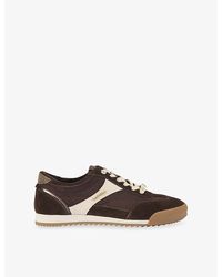 Carvela Kurt Geiger - Costa Suede And Mesh Trainers - Lyst