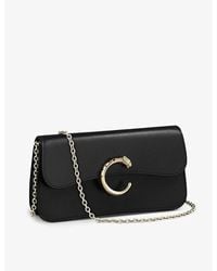 Cartier - Panthère De Chain Mini Leather Cross-Body Bag - Lyst