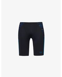 Speedo - Logo-print Recycled-polyester-blend Swim Shorts X - Lyst