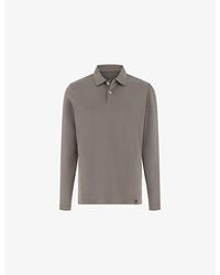 BOGGI - High-Performance S-Cafè Yarn Cotton Piqué Polo Shirt - Lyst