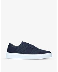 Barbour - Liddesdale Quilted Shell And Woven Low-top Trainers - Lyst