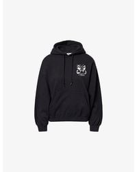 Obey - Butterfly Relaxed-Fit Cotton-Blend Hoody - Lyst