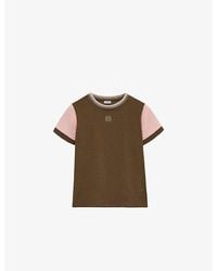 Loewe - Stretch-Cotton Anagram T-Shirt - Lyst