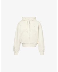 Carhartt - Casey Logo-Embroidered Cotton Hoody - Lyst