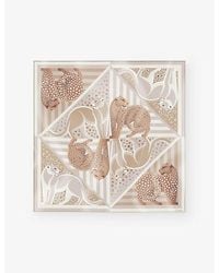 Cartier - Panthère Illusion Printed Silk-Twill Scarf - Lyst