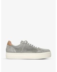 Eleventy - Tennis Suede Low-top Trainers - Lyst
